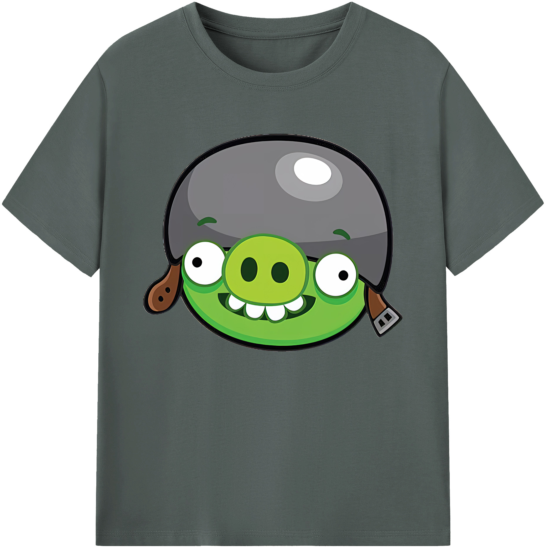 （画像用） Angry Birds アングリーバード 綿100％ メンズ半袖Tシャツ｜肌触りやわらか＆通気性